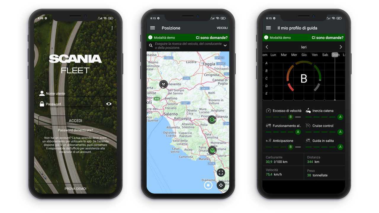 Foto app Scania Fleet