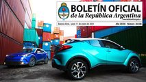 toyota fue la mas beneficiada por el gobierno con el nuevo permiso para importar autos hibridos y electricos