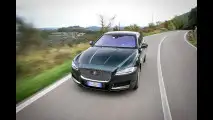 Drive in Italy | Val d'Orcia, Jaguar XF 015
