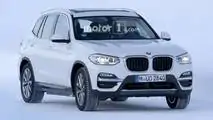 2019 BMW iX3 spy photo