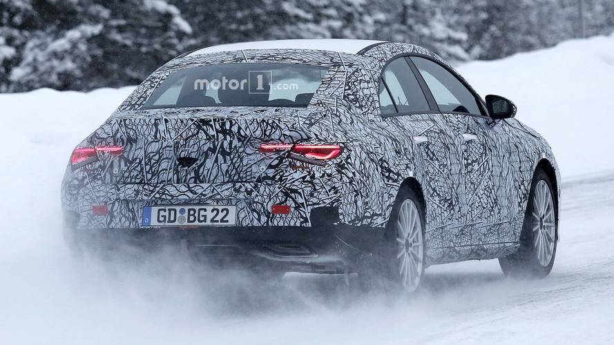 2019 Mercedes CLA spy photo