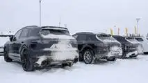 2019 Porsche Macan facelift spy photo