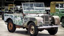 Land Rover restoring Defender prototype