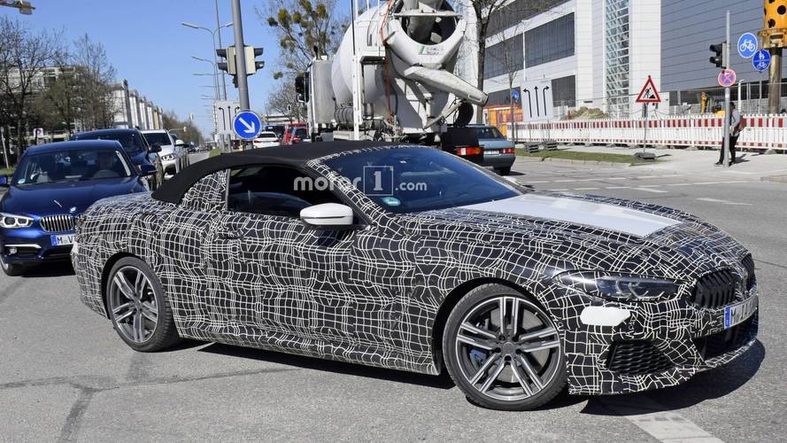 2019 BMW 8 Series Convertible spy photo