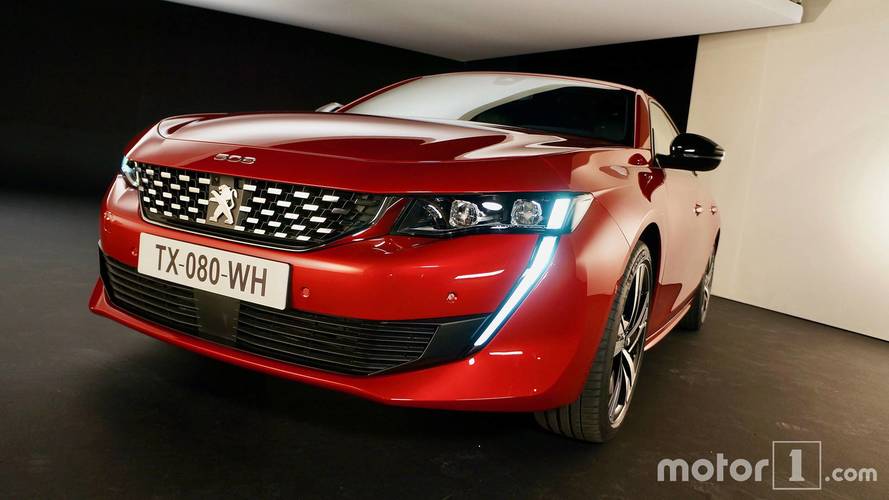 Peugeot 508 (2018) shooting studio