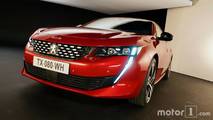 Peugeot 508 (2018) shooting studio