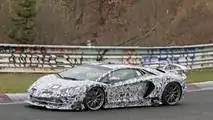 Lamborghini Aventador SV Jota 2019 fotos espía