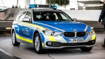 Mini im Blaulicht-Einsatz