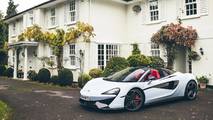 McLaren 570S Spider Muriwai White