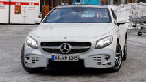 Makyajlı Mercedes-Benz S-sınıfı Coupe casus fotoğrafları