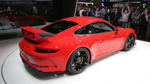 2018 Porsche 911 GT3 photos live Geneva