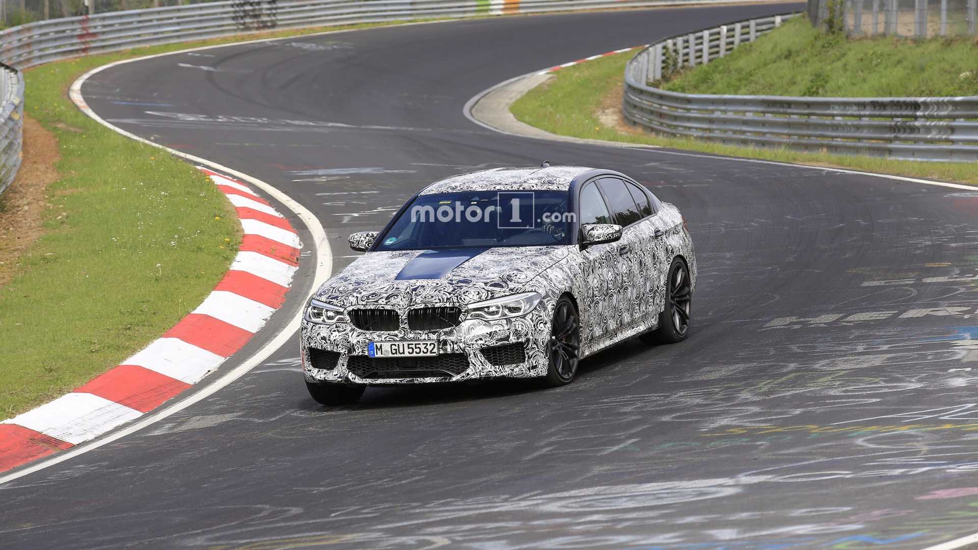 2018 BMW M5 Spied Testing At The Nürburgring