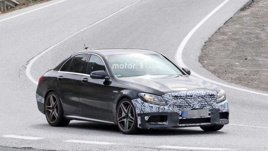 2018 Mercedes-AMG C63 Sedan spy photo