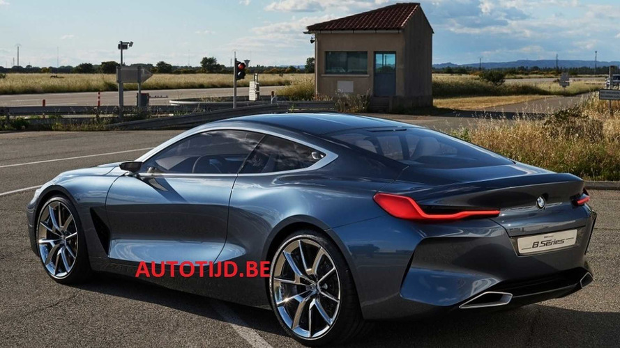 BMW 8 Series concept leaked official image