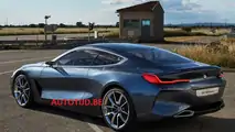 BMW 8 Series concept leaked official image