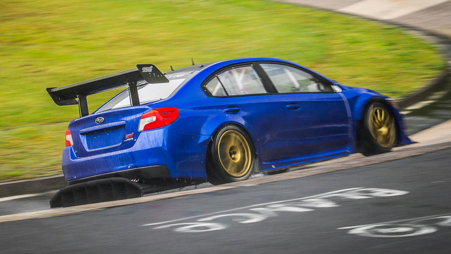 Subaru WRX STI Type RA at the Nurburgring