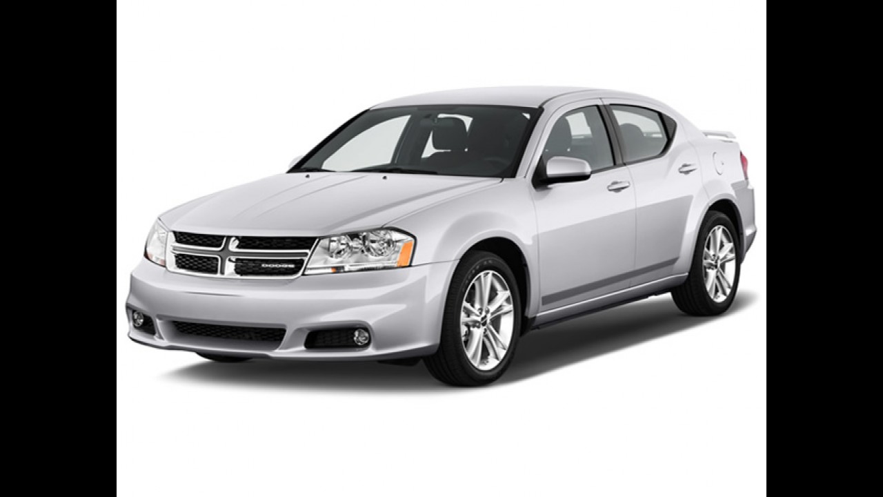 Dodge Avenger 2012 ganha versão V6 nos Estados Unidos