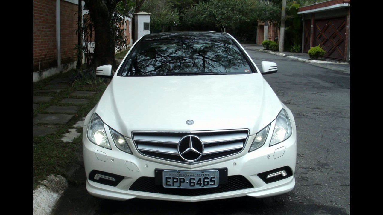 Avaliação detalhada - Mercedes-Benz E500 Coupé Sport: até quem não dirige quer