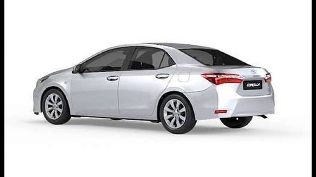 Toyota Corolla GLi perde rádio e rodas de liga leve na linha 2015