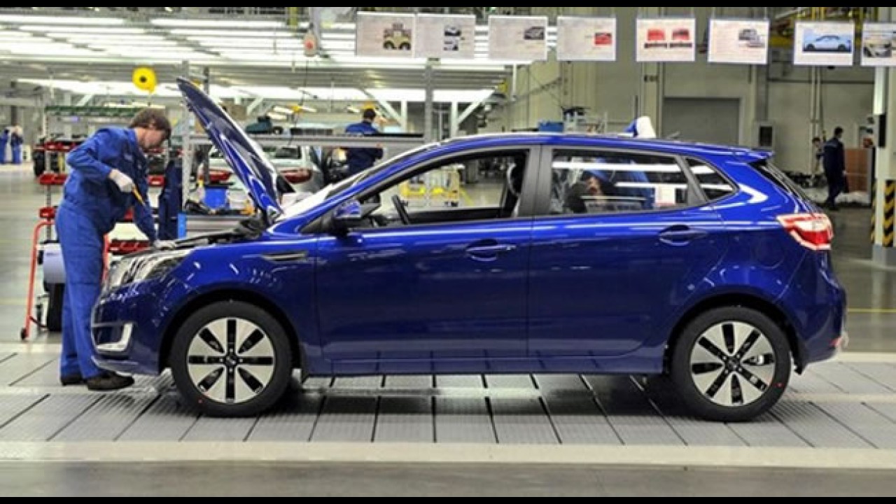 Kia inicia produção na Rússia e divulga imagens do Novo Rio Hatch local