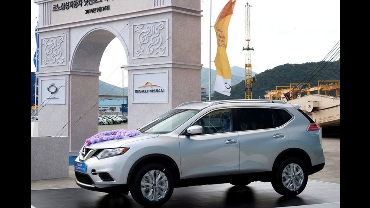 Globalização: Nissan Rogue feito pela Renault Samsung é exportado para os EUA