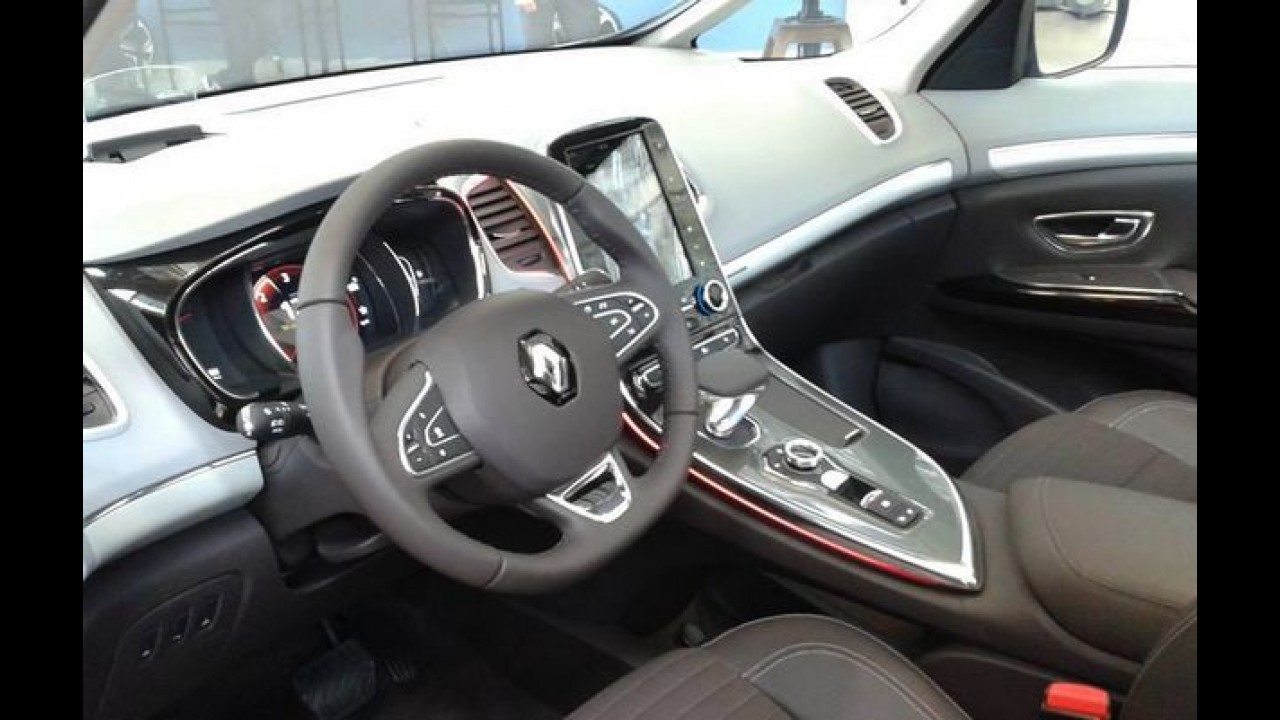 Veja a primeira imagem interna do novo Renault Espace 2015