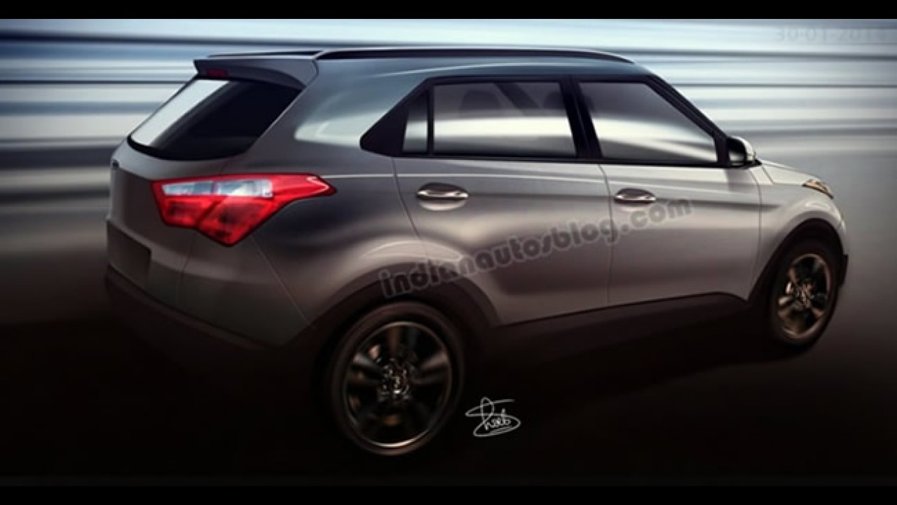 Segredo: fotos mostram interior do Hyundai ix25 - SUV estará no Salão do Automóvel