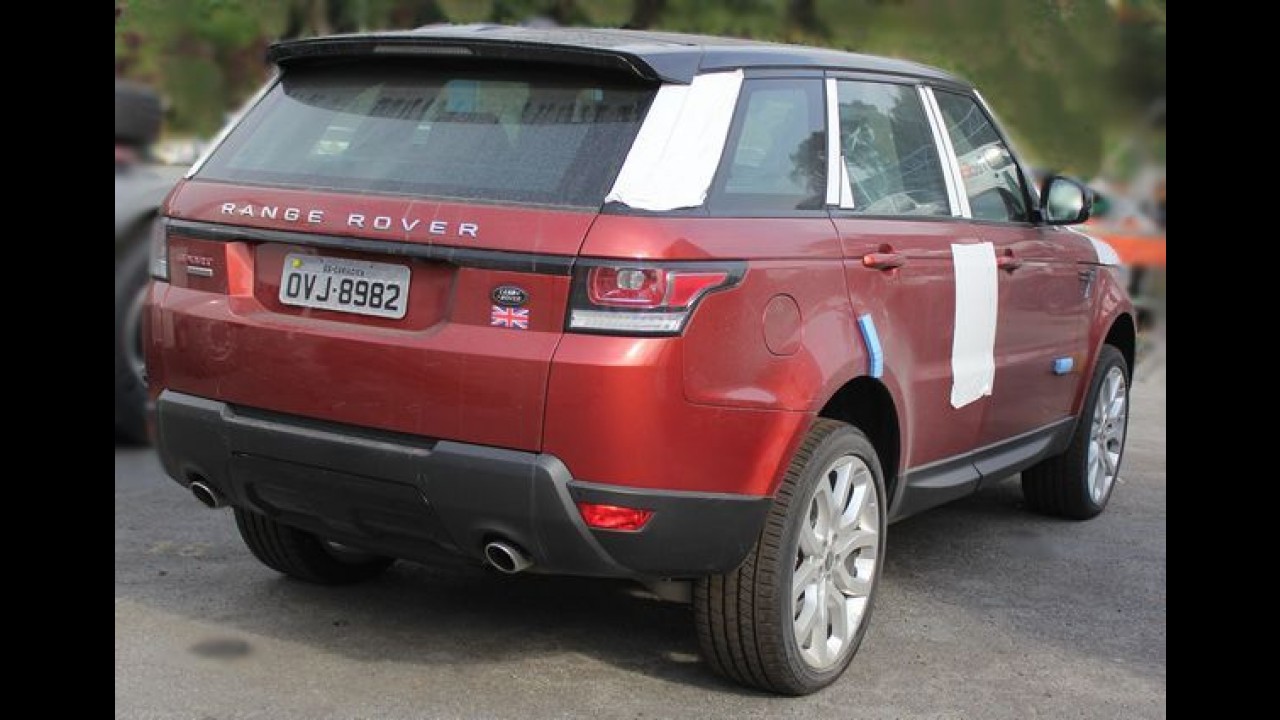 Flagra: novo Range Rover Sport 2014 já está no Brasil