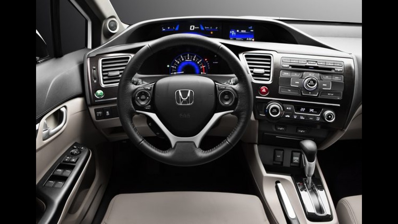 Honda Civic Sedan ganha novo visual na Europa