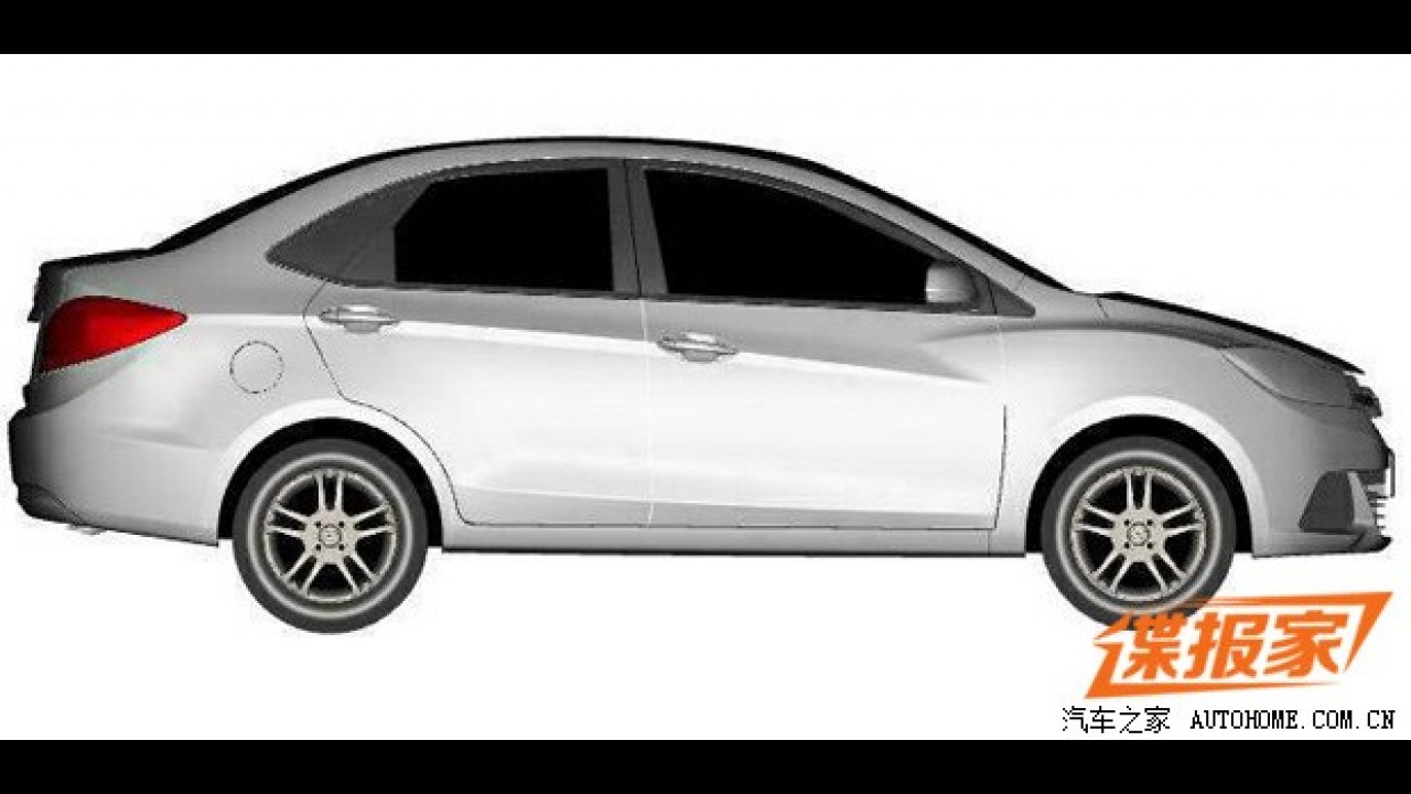 JAC registra patentes de novo sedã compacto na China