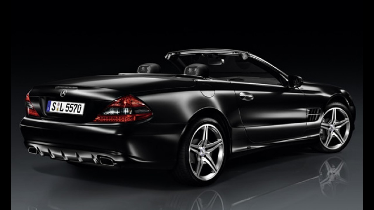 Traje de gala: Mercedes SLK e SL em edições especiais
