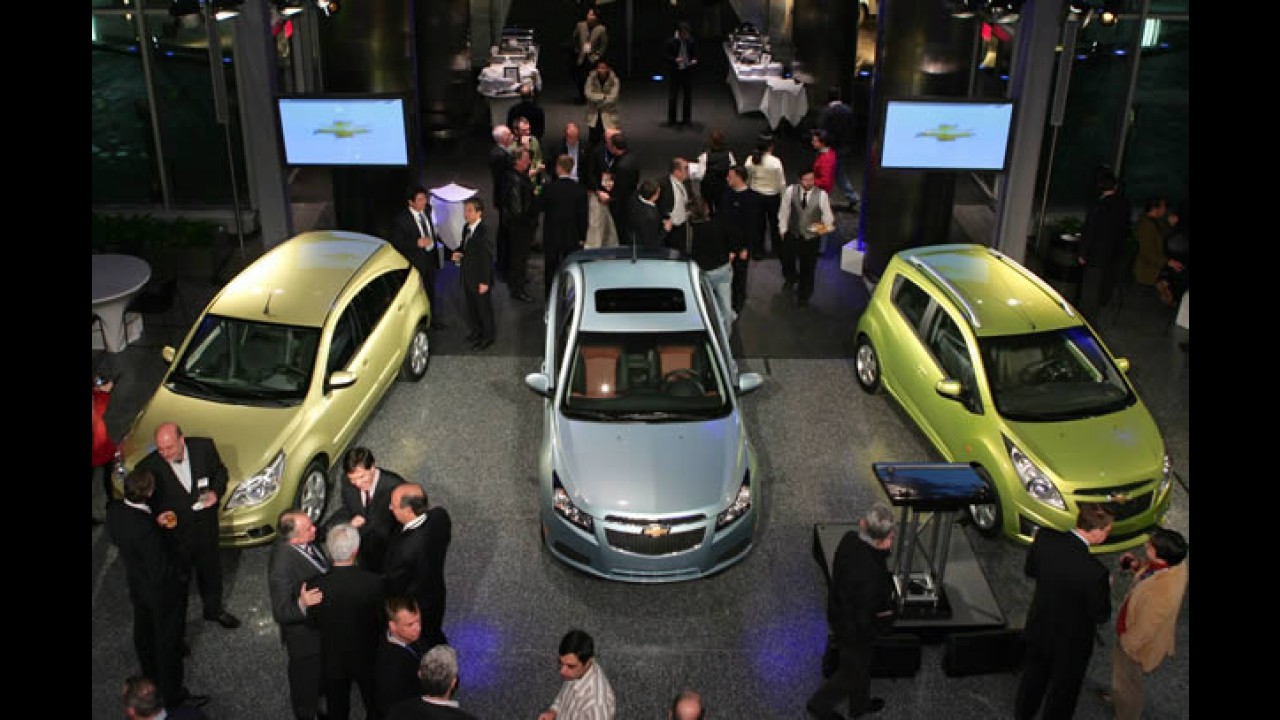 Salão Detroit: Chevrolet mostra Agile ao lado de dois futuros lançamentos brasileiros