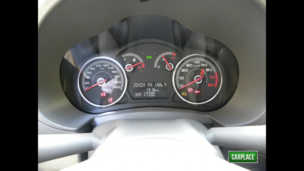 Garagem CARPLACE: Detalhes do acabamento interno do Novo Palio Attractive 1.0