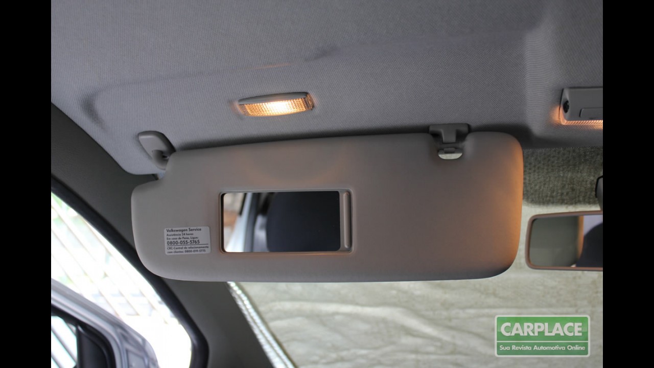 Garagem CARPLACE: Novo Fox 2010 - Detalhamento do acabamento interno e itens de conforto