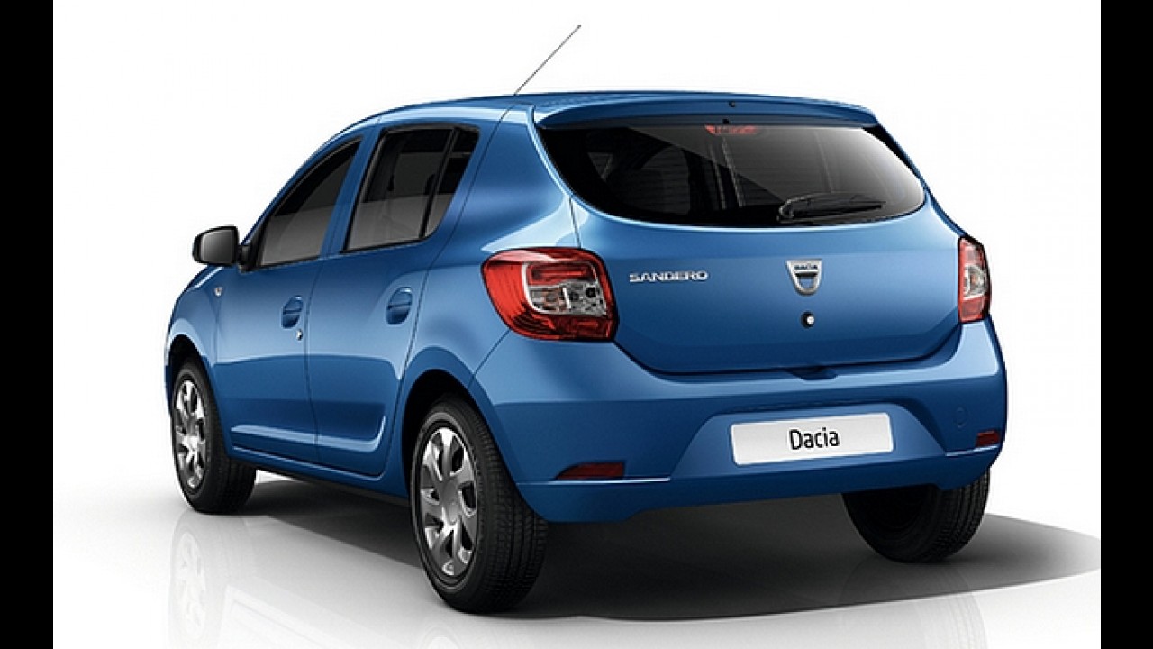 Depois do Logan, surgem agora imagens oficiais do novo Dacia Sandero