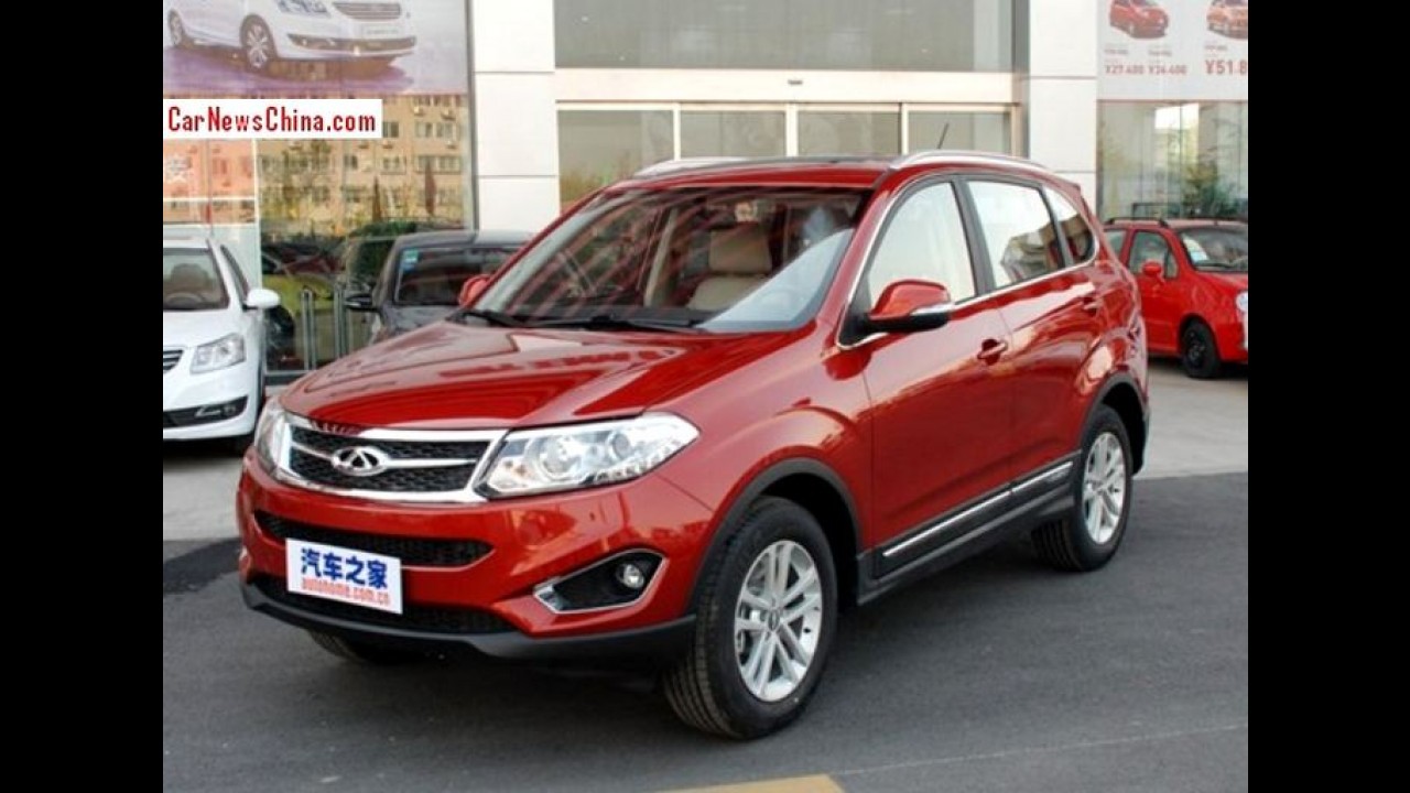 Chery Tiggo 5, Arrizo 7 e conceito Alpha também estarão no Salão do Automóvel