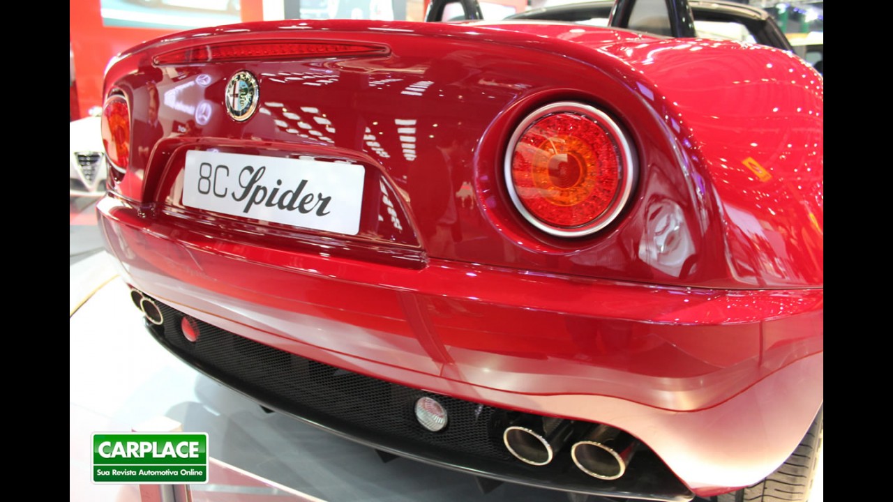 Salão de Buenos Aires: Alfa Romeo 8C Spider