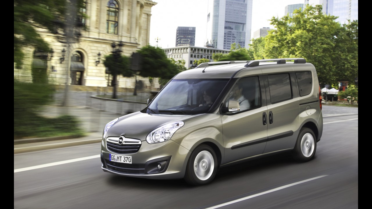 Opel apresenta Novo Combo 2012, sua versão do Fiat Doblò europeu