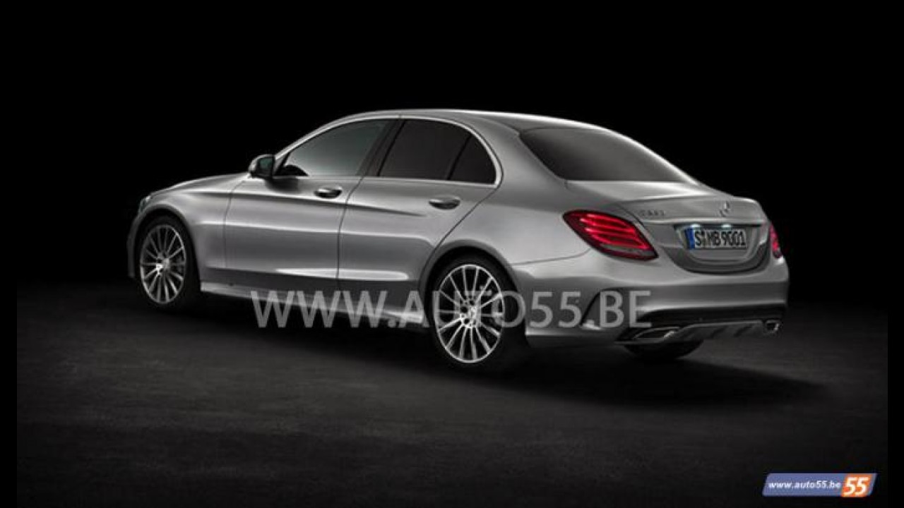 De novo! Futuro brasileiro, Mercedes Classe C 2014 aparece em novas imagens