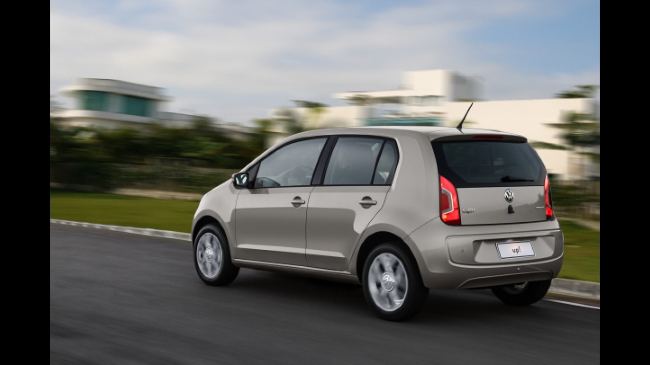 VW up! fica mais caro: parte de R$ 27.190 e chega a R$ 45,3 mil completo