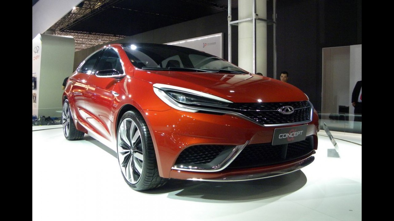 Salão SP: agora brasileira, Chery apresenta o SUV Tiggo 5 e os novos Celer e QQ