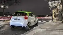 Renault ZOE in ZITY car sharing fleet in Paris, France
