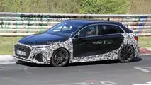 Nuova Audi RS3, le foto spia con meno camuffature