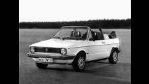 Volkswagen Golf Cabrio, la storia
