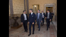 Renzi incontra i vertici Lamborghini e Audi