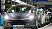 Millionth Peugeot 207 rolls off the line