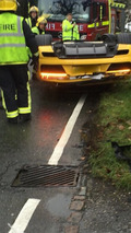 Audi R8 V10 Plus crash