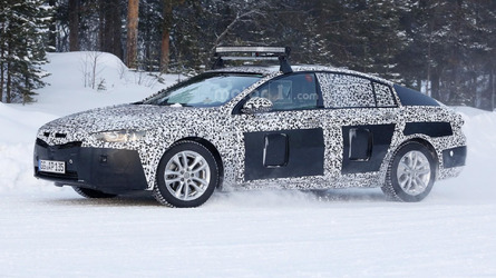 Opel Insignia spied near the Arctic Circle