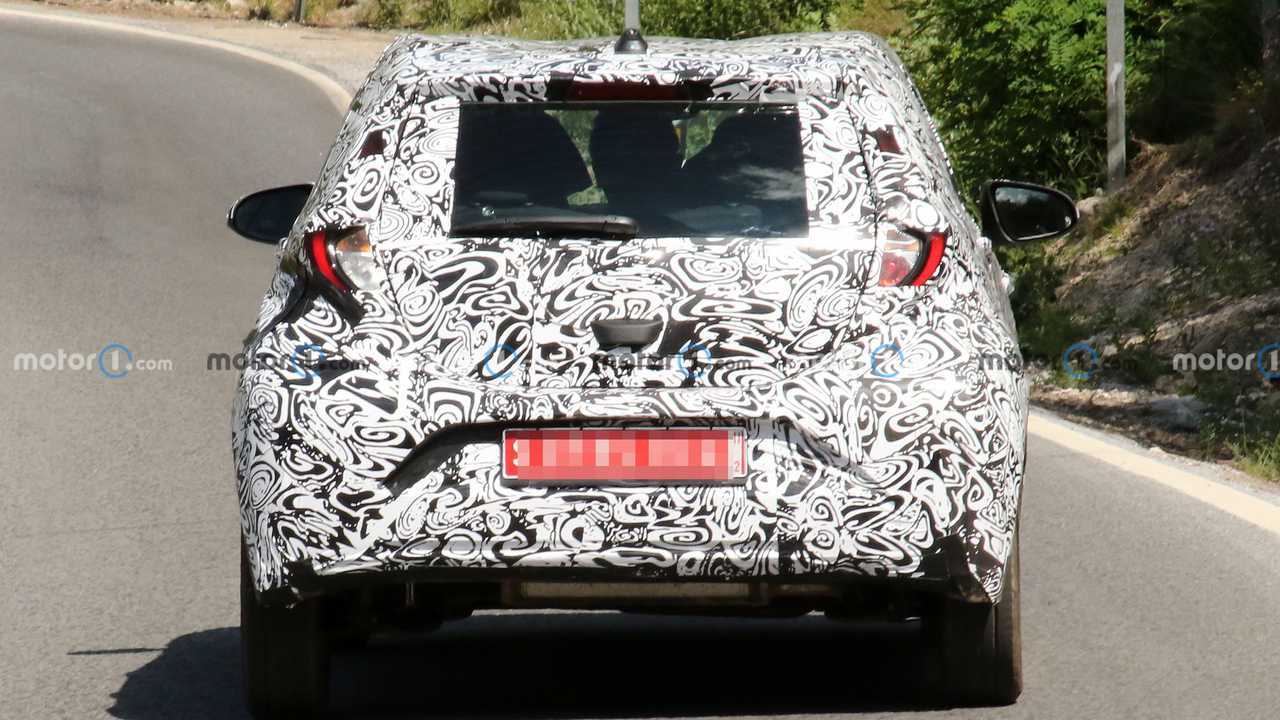 2022 Toyota Aygo nuova foto spia