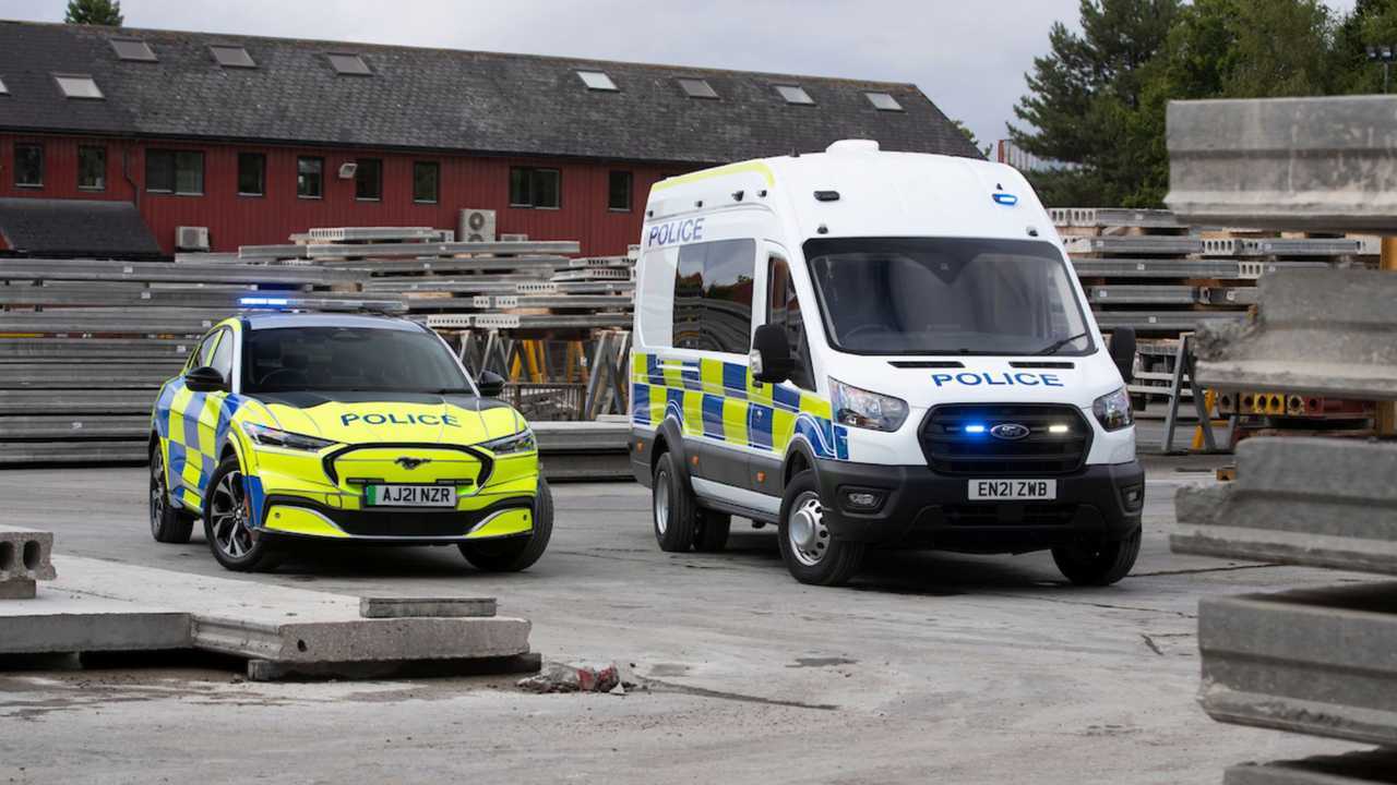 Ford Mustang Mach-E UK Police Car